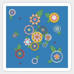 Hippie Circles Sticker